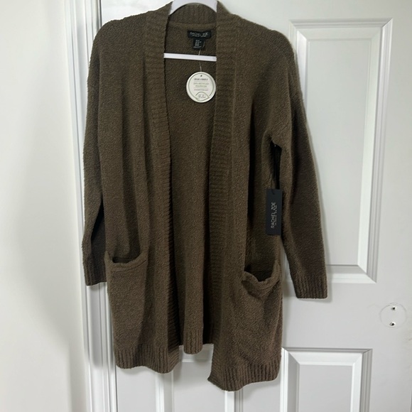 Rachel Zoe Size XS Dark Olive Green Cardigan - Picture 1 of 5